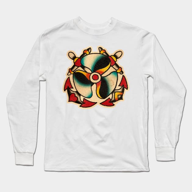 Fan Long Sleeve T-Shirt by Don Chuck Carvalho